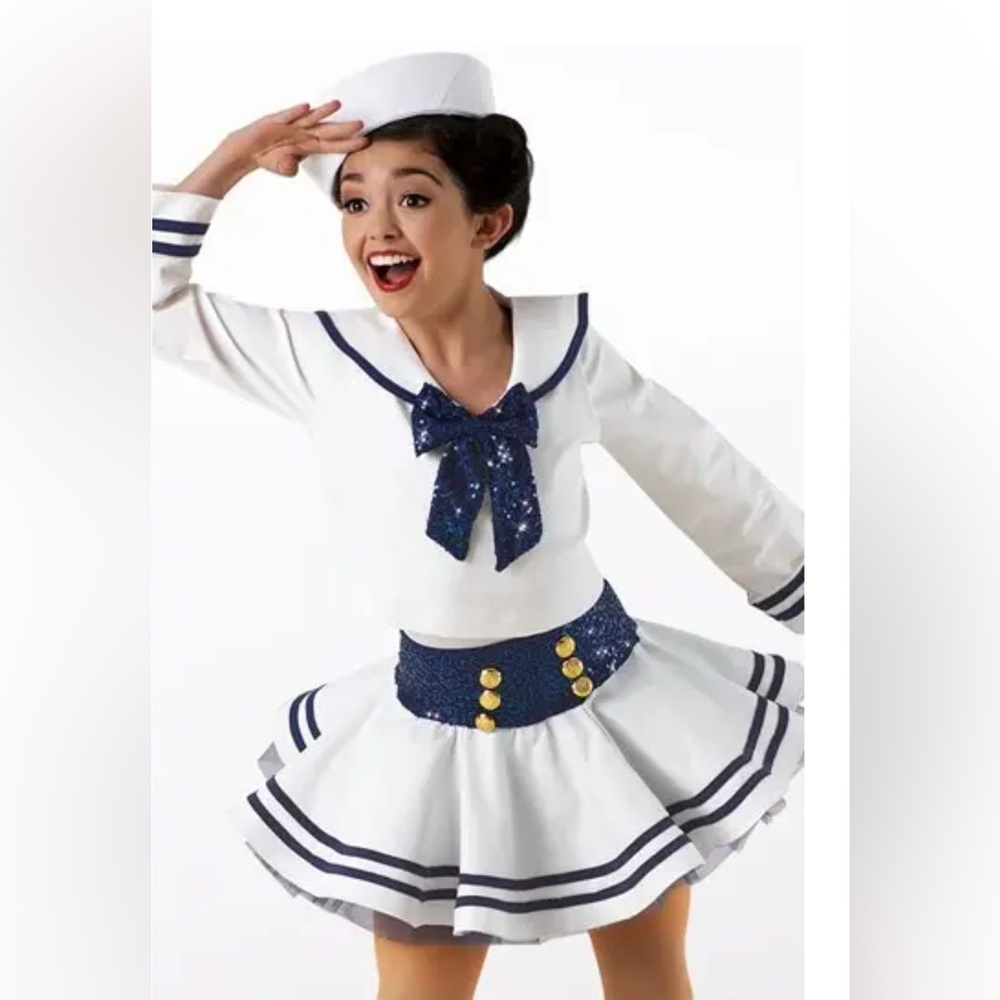 Weissman Showtime Bon Voyage 10408 Navy Sailor Character Dance Costume